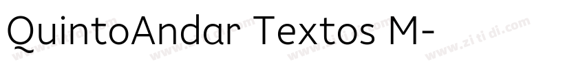 QuintoAndar Textos M字体转换
